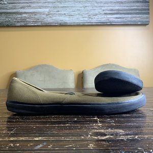 Double RL RRL Ralph Lauren Mustard Brown Canvas Casual Shoes Men’s Size 17